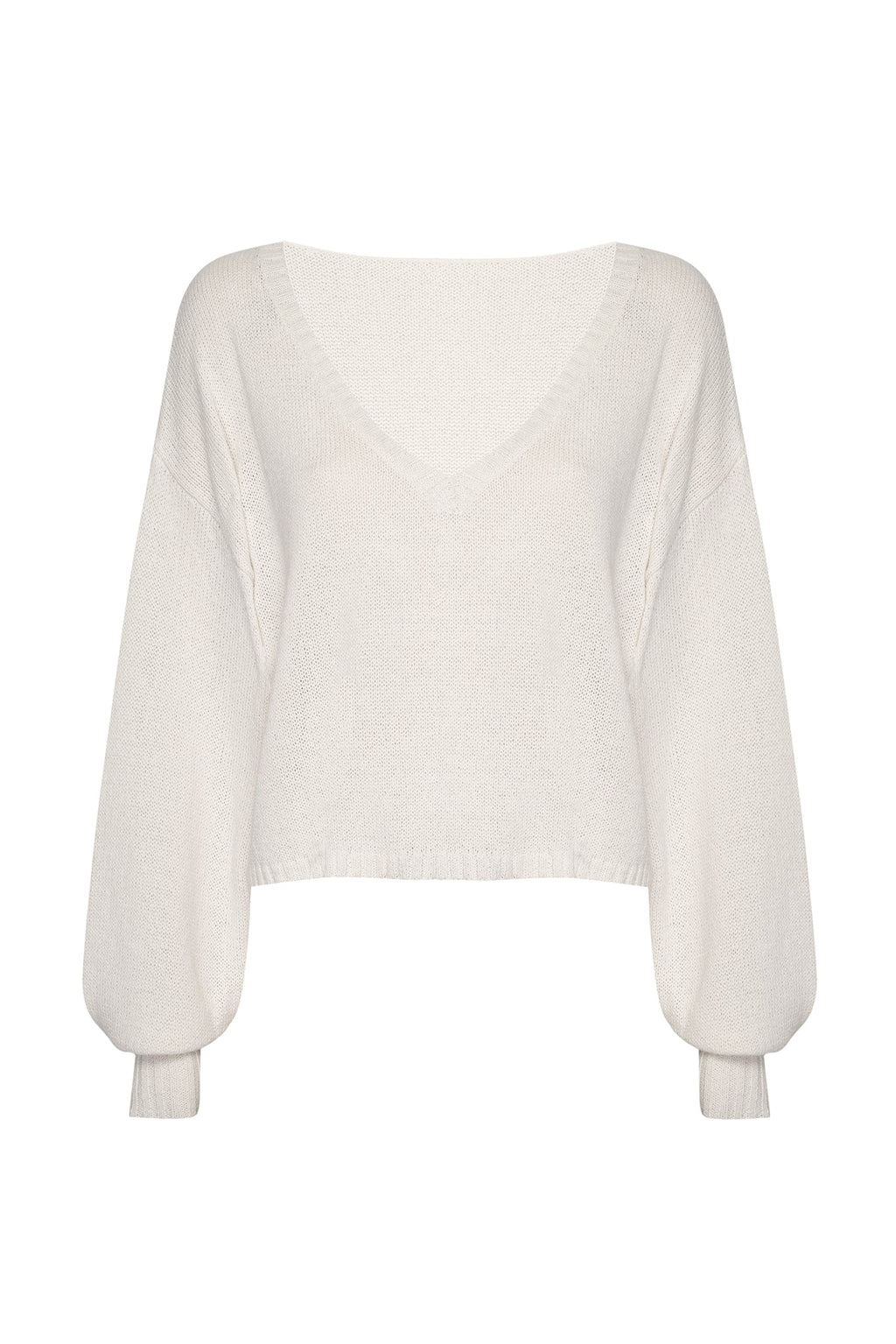 Hamilton Island Sweater - White